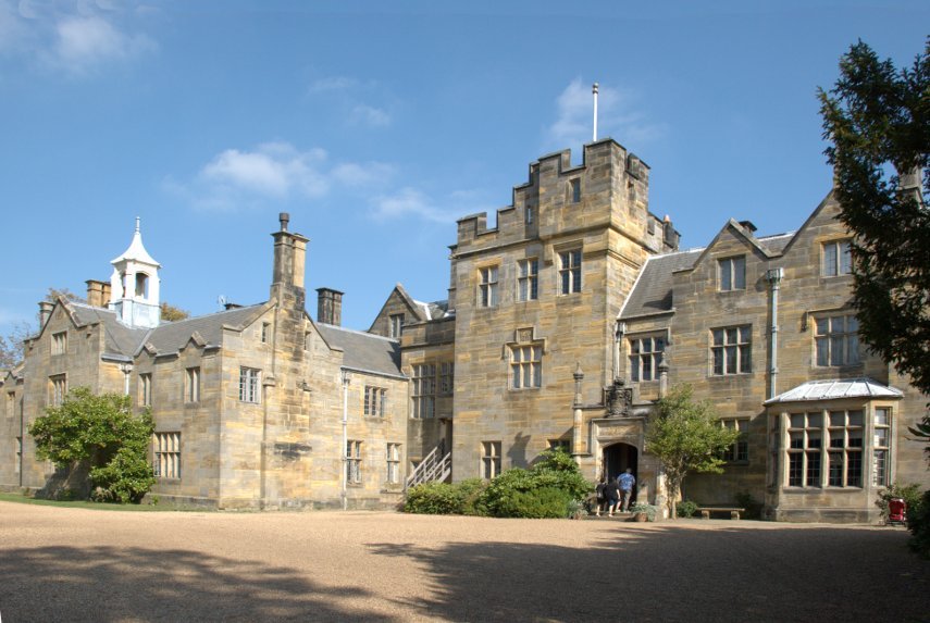 The Victorian Mansion, Scotney Castle, Lamberhurst, Kent, England, Great Britain