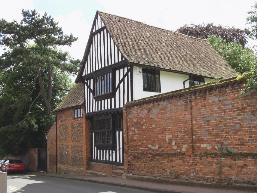 16th Century Molet House, Barn Street, Lavenham, Suffolk, England, Great Britain
