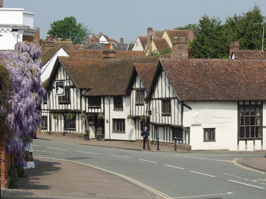 The Swan Inn, Lavenham, Suffolk, England