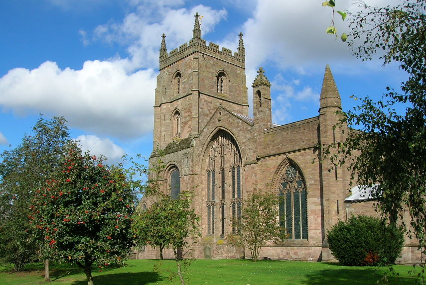 Leominster Priory, Leominster, Herefordshire, England, Great Britain