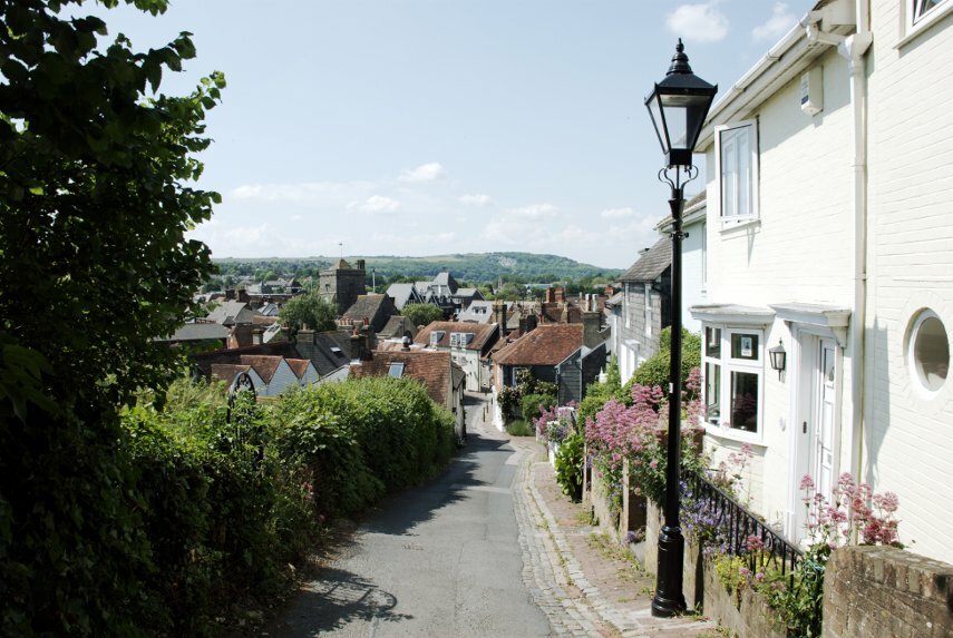 Chapel Lane, Lewes, Sussex, England, Great Britain