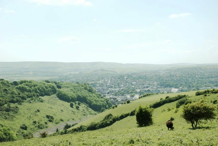 The Combe, Lewes, Sussex, England, Great Britain