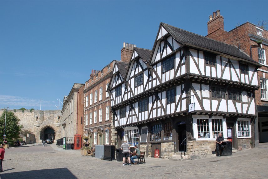 The 16th Century Merchants House, Lincoln, Lincolnshire, England, Great Britain