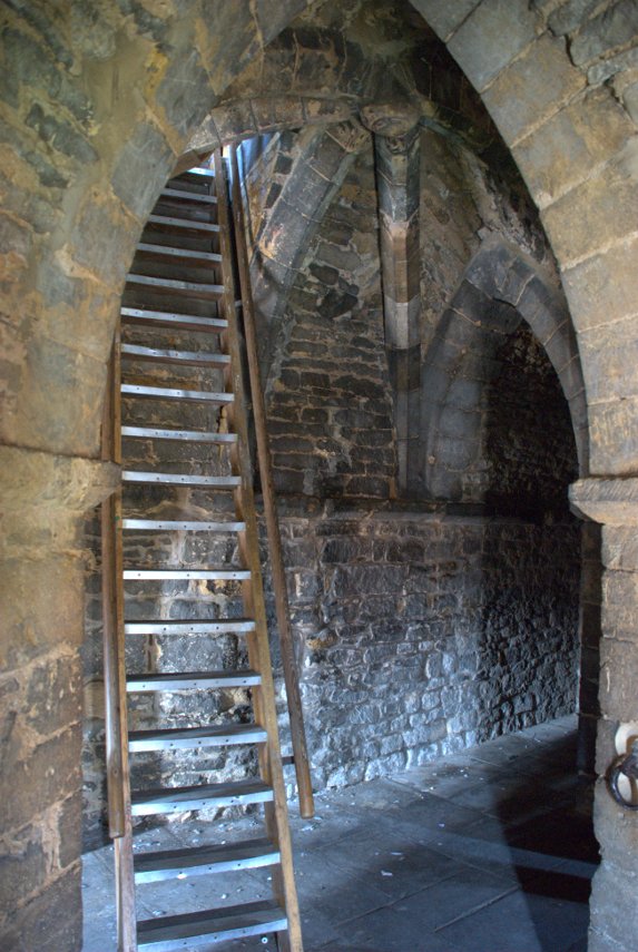 The Dungeon below Cobb Hall, Lincoln Castle, Lincoln, Lincolnshire, England, Great Britain