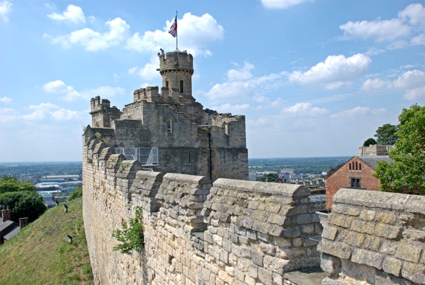 The Observatory Tower, Lincoln Castle, Lincoln, Lincolnshire, England, Great Britain
