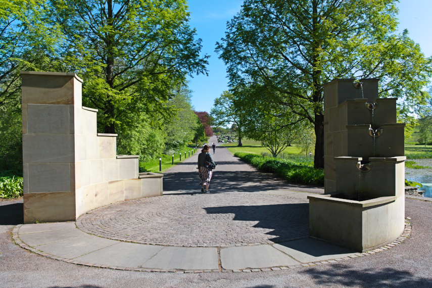 The Entrance Gateway, National Botanic Gardens of Wales, Llanarthne, Carmarthenshire