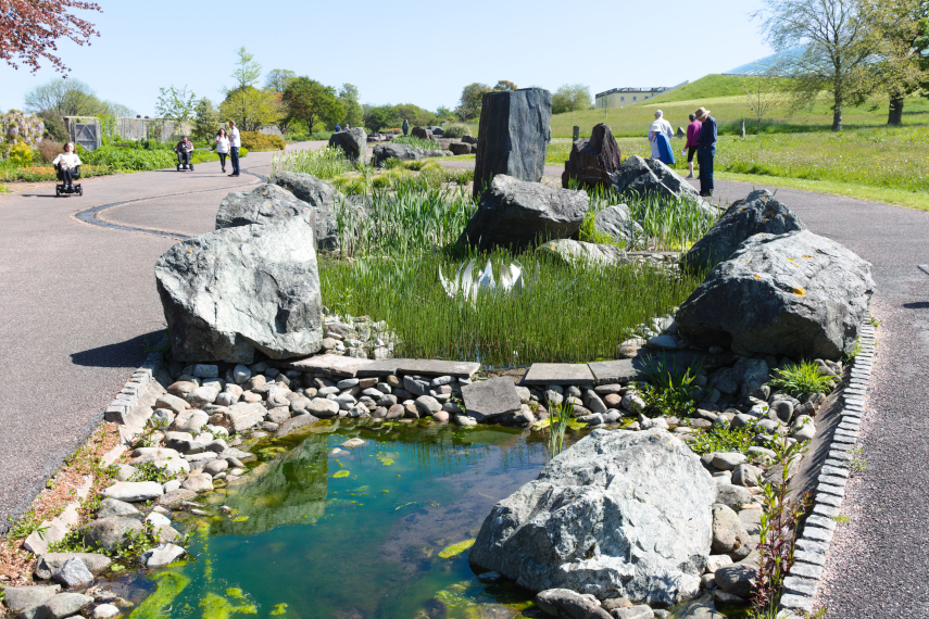 One of the Water Features, National Botanic Gardens of Wales, Llanarthne, Carmarthenshire