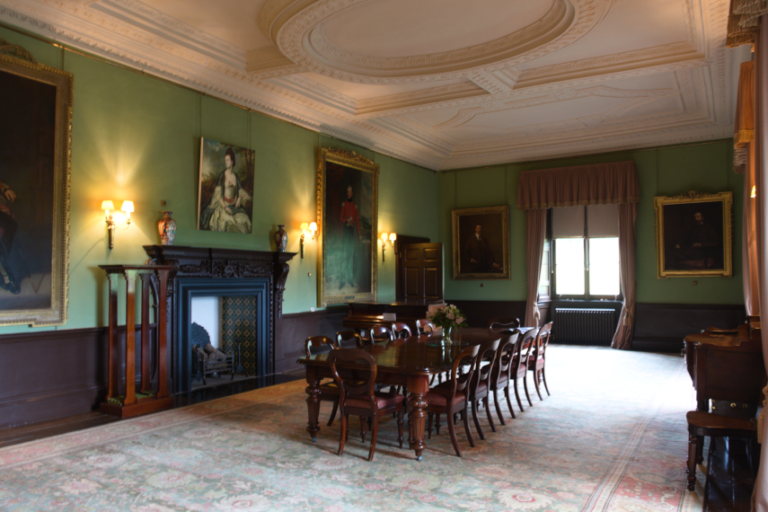 The Dining Room, Newton House, Llandeilo, Carmarthenshire