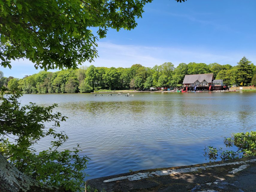 The Lakeside Cafe, Llandrindod Wells, Radnorshire