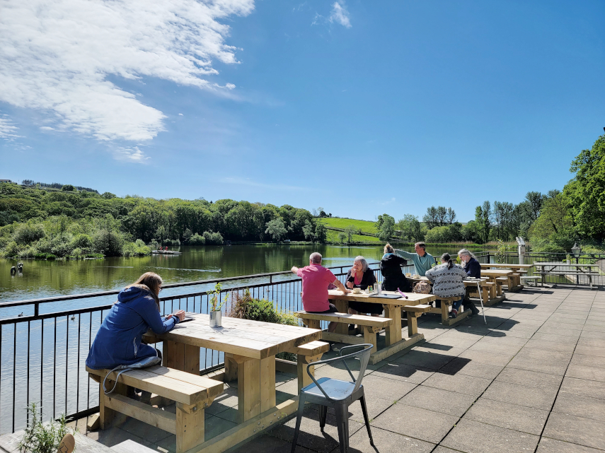 The Terrace, Lakeside Cafe, Llandrindod Wells, Radnorshire