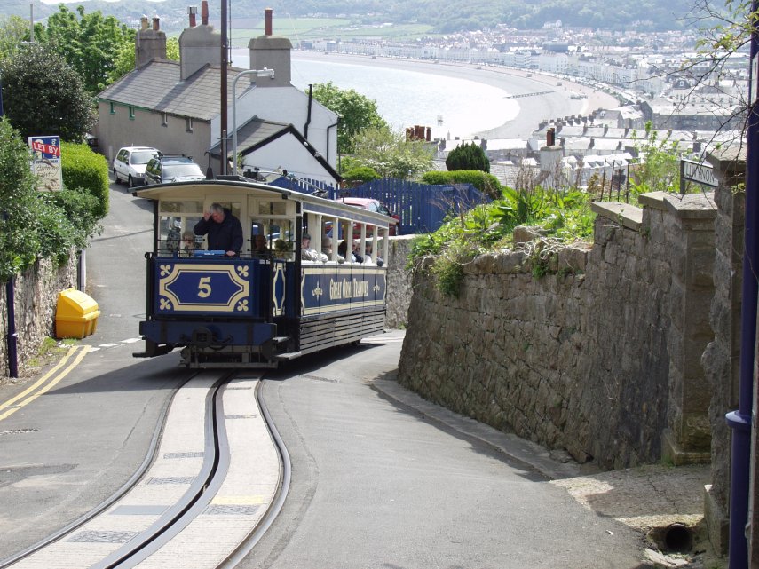 Near the top of Old Road, Great Orme, Llandudno, Caernarfonshire, Wales, Great Britain