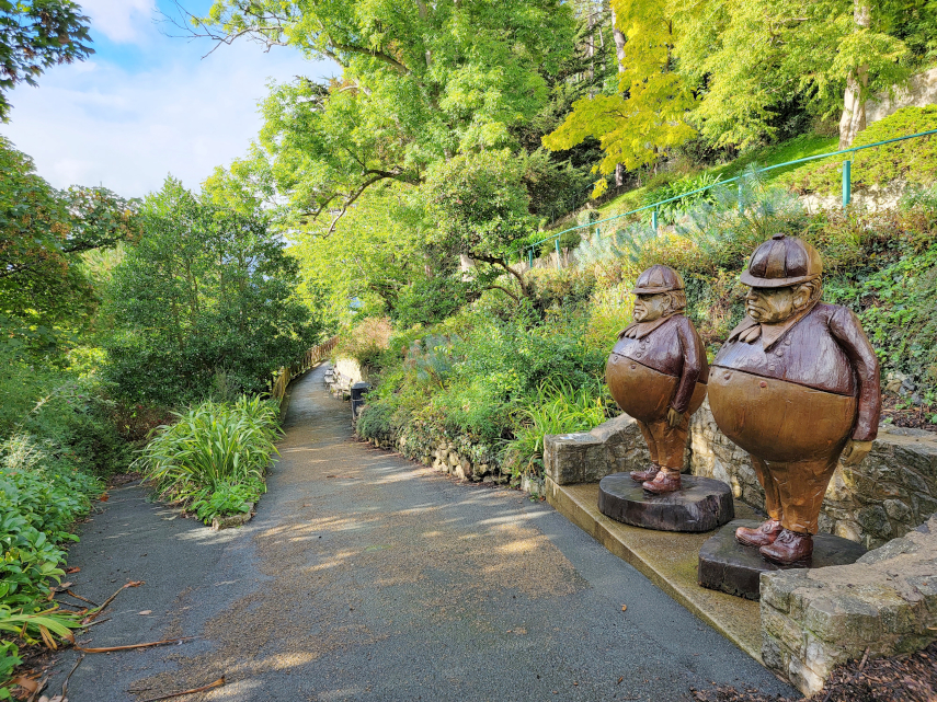 Haulfre Gardens, Llandudno, Caernarfonshire, Wales, Great Britain
