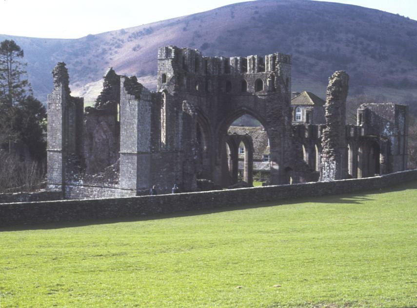 Photograph of Llanthony Priory, Llanthony, Black Mountains, Brecknockshire, Wales