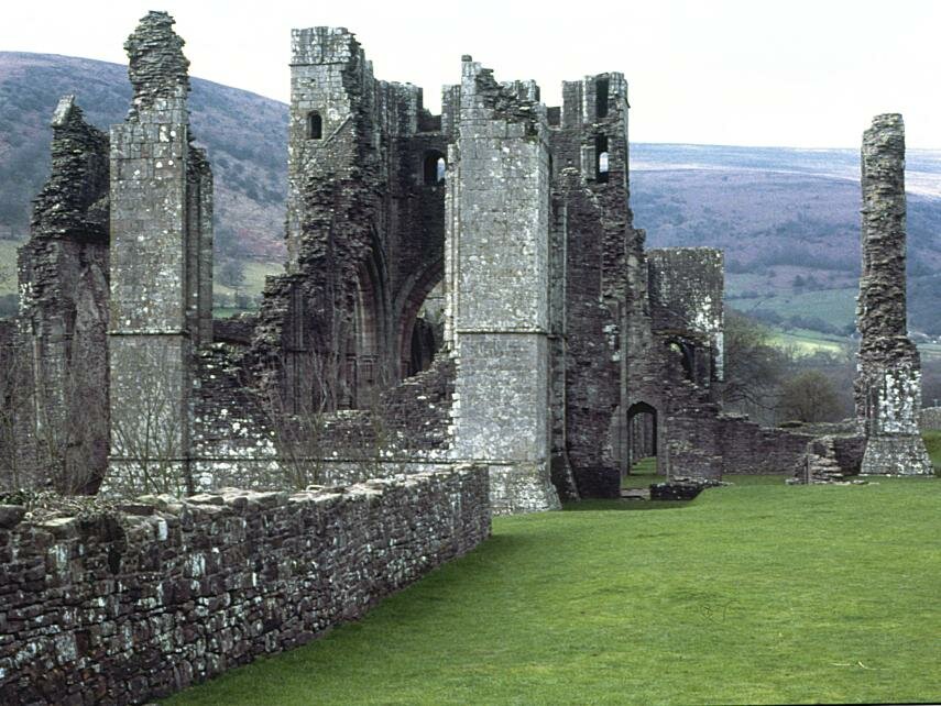 Picture of Llanthony Priory, Vale of Ewyas, Black Mountains, Brecknockshire, Wales