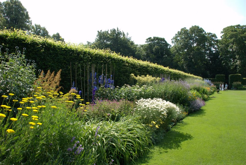 The Herbaceous Garden, Anglesey Abbey, Lode, Cambridgeshire, England, Great Britain