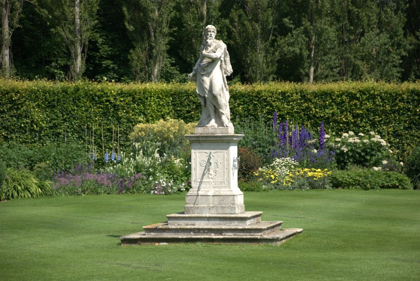 The Herbaceous garden, Anglesey Abbey, Cambridgeshire, England