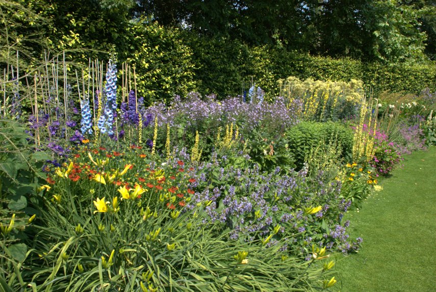 The Herbaceous Garden, Anglesey Abbey, Cambridgeshire, England