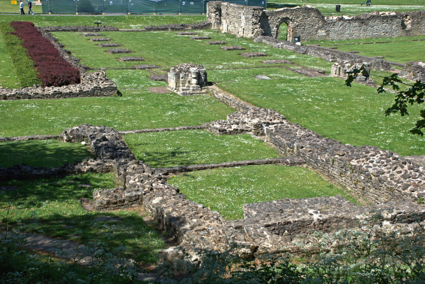 The Nave, Abbey Ruins, Abbey Wood, London