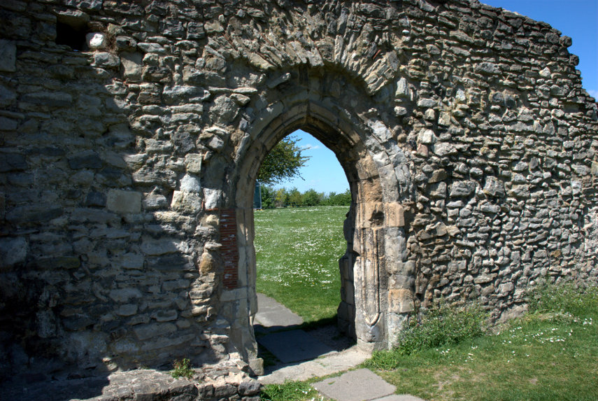 A Doorway, Abbey Ruins, Abbey Wood, London