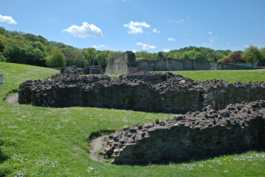 A Wall, Abbey Ruins, Abbey Wood, London