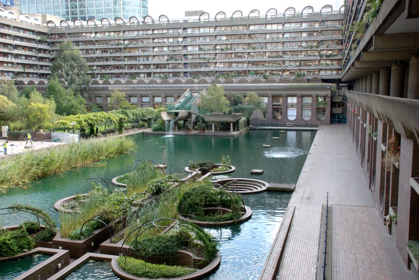 The Barbican, London, England, Great Britain