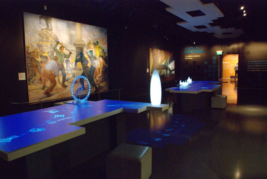 Modern London Gallery, Museum of London, Barbican, London, England, Great Britain