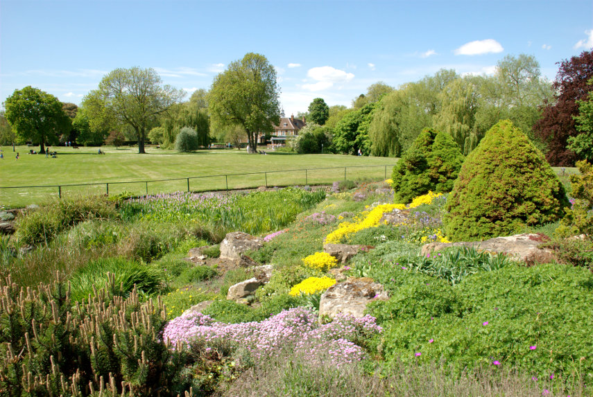 The Rockery, Hall Place, Bexley, London, England, Great Britain