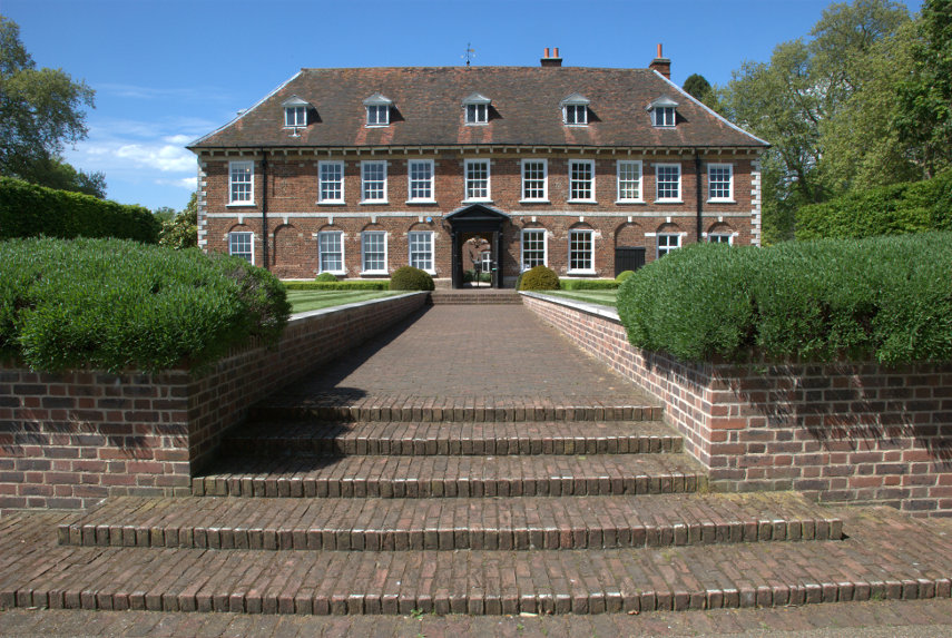The 17th Century Facade, Hall House, Bexley, London, England, Great Britain
