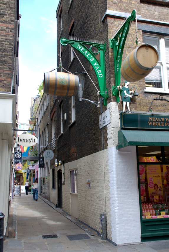 Neal's Yard, Covent Garden, London, England, Great Britain