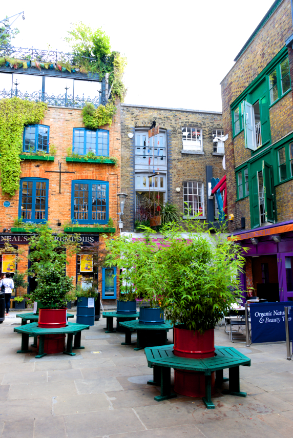 Neal's Yard, Covent Garden, London, England, Great Britain