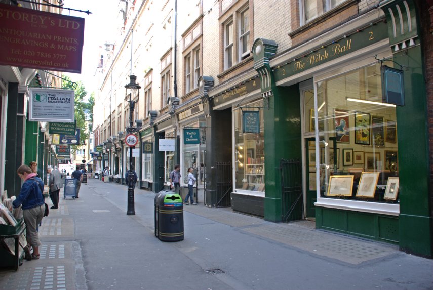 Cecil Court, Covent Garden, London, England, Great Britain