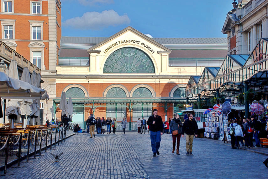 London Transport Museum building, Covent Garden, London, England, Great Britain
