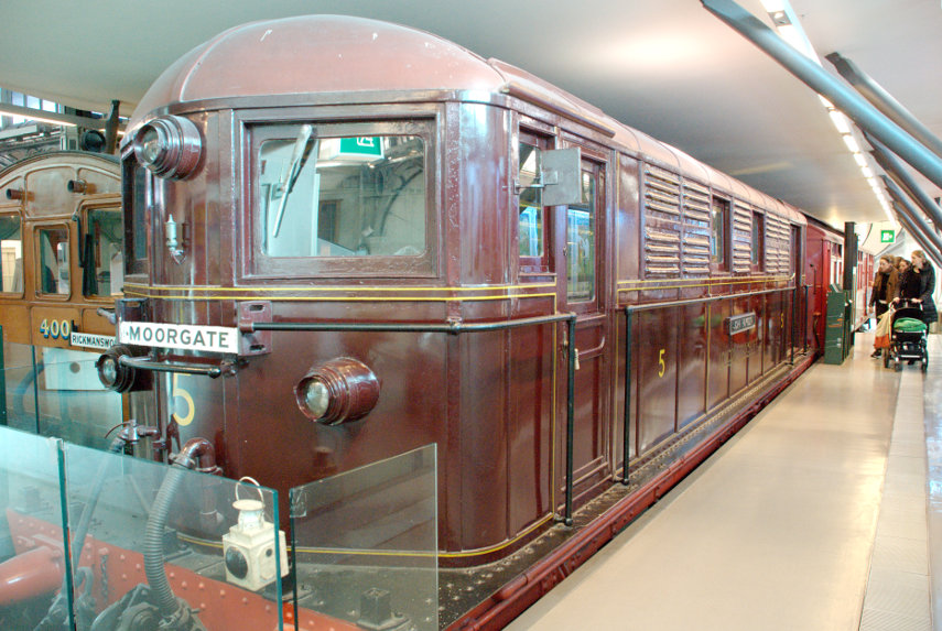 Metropolitan Railway Locomotive, London Transport Museum, Covent Garden, London, England, Great Britain