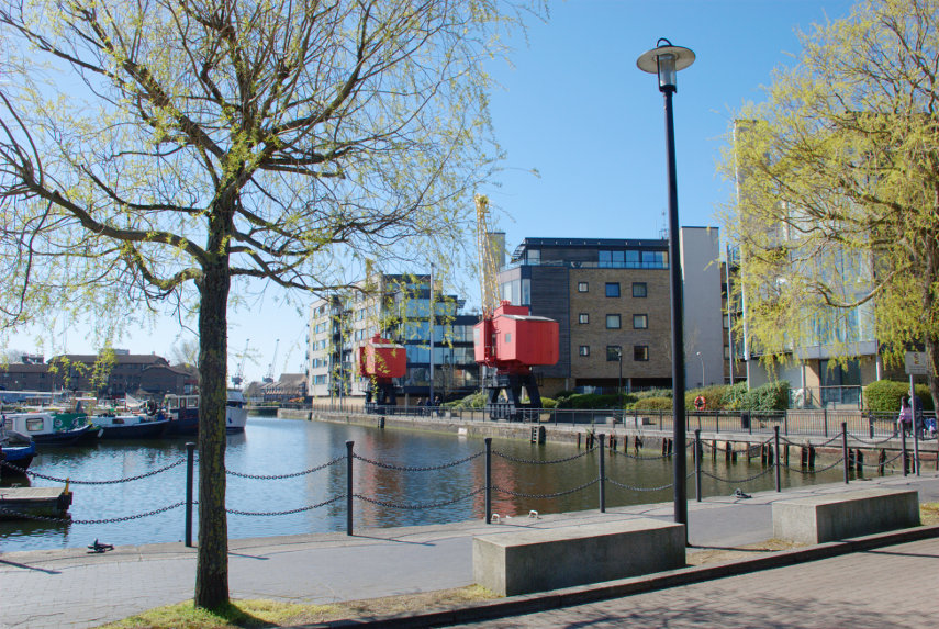 Poplar Dock, Docklands, London, England, Great Britain