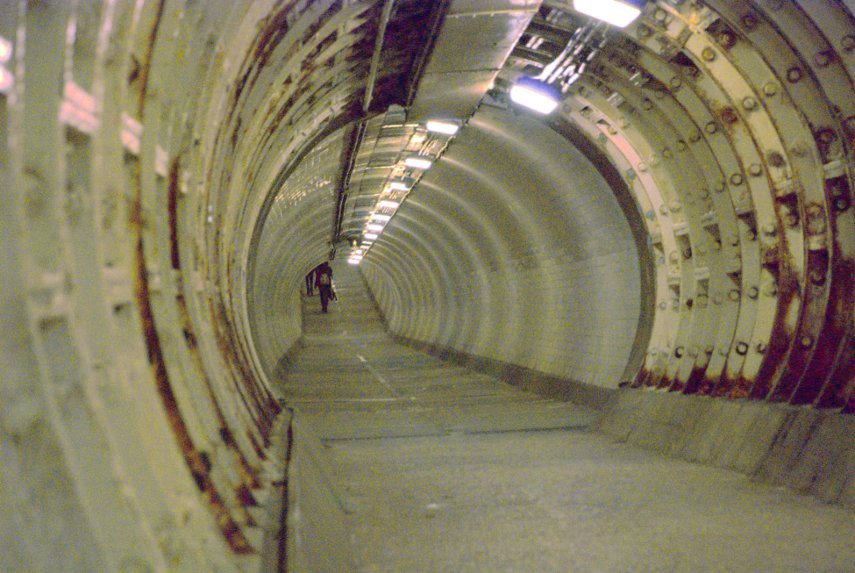The Foot Tunnel, Greenwich, London, England, Great Britain