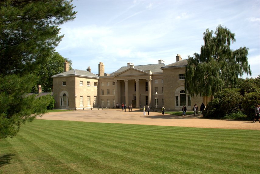 The North Front, Kenwood House, Hampstead Heath, London, England, Great Britain