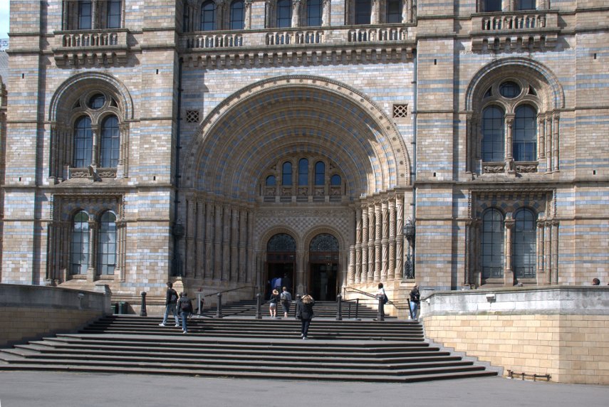 Main Entrance, Natural History Museum, South Kensington, London, England, Great Britain