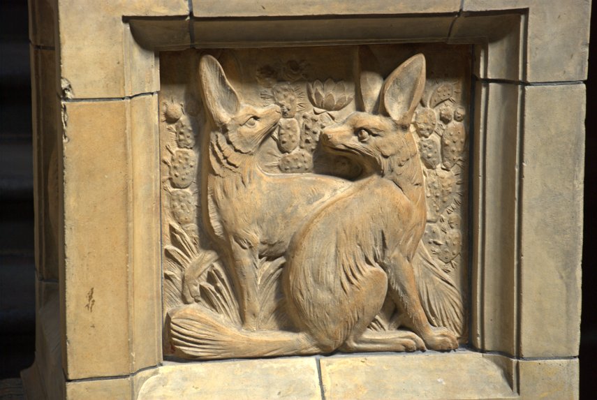 Stone Carving, Natural History Museum, South Kensington, London, England, Great Britain
