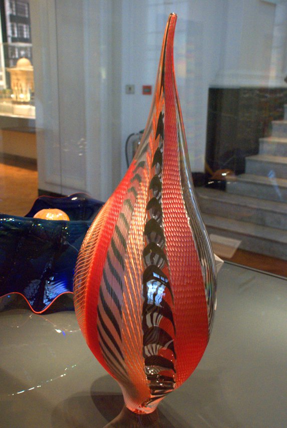 Another Contemporary Glass Exhibit, Glass Gallery, Science Museum, South Kensington, London, England, Great Britain