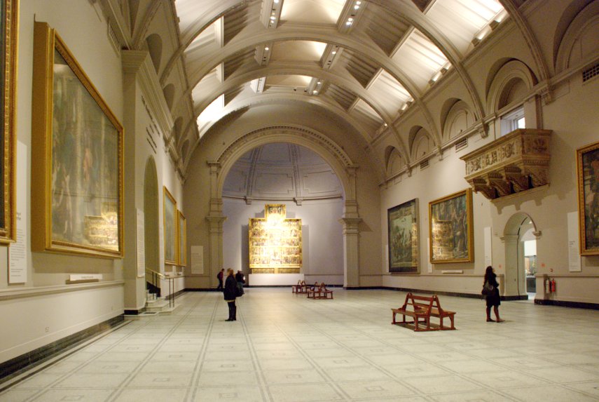 The Raphael Gallery, Victoria & Albert Museum, South Kensington, London, England, Great Britain