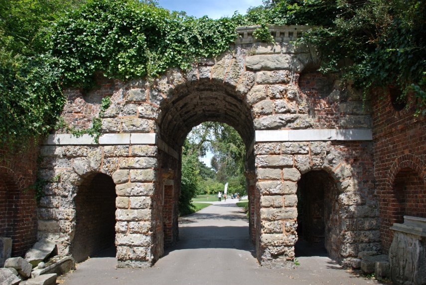 The Ruined Arch, Kew Gardens, London, England, Great Britain
