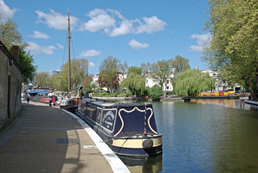 Little Venice, Maida Vale, London, England, Great Britain