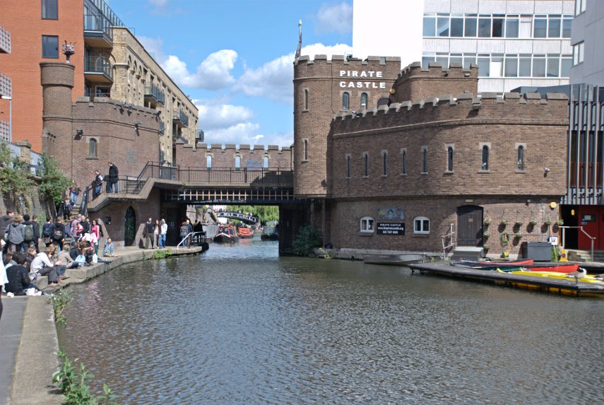 The Pirate Castle, Regents Canal, Regents Park, London, England, Great Britain