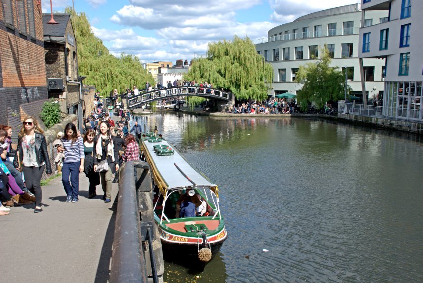 The Camden Lock Area, London, England, Great Britain