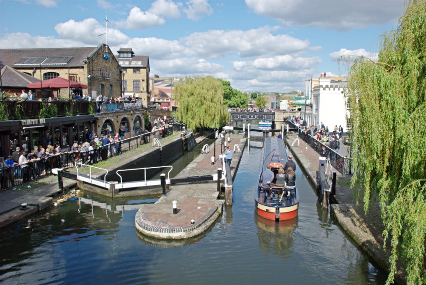 Camden Lock, London, England, Great Britain