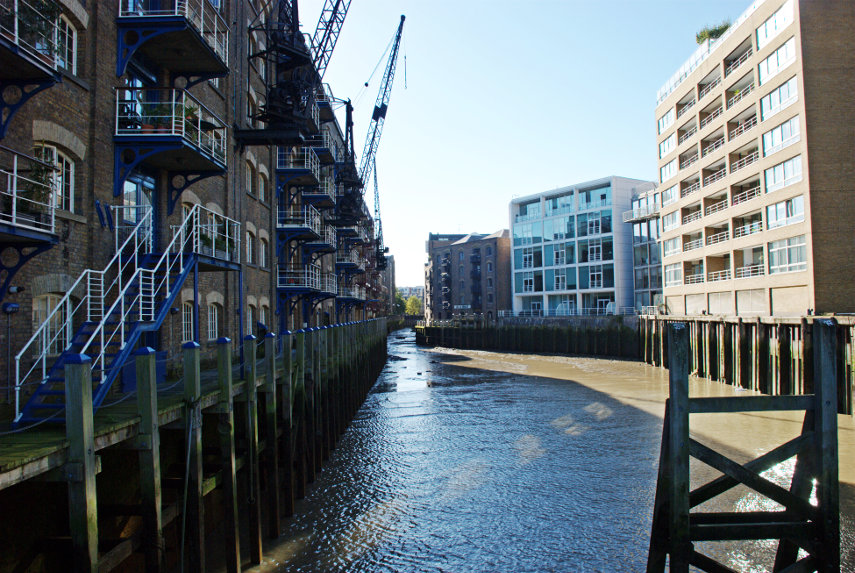 St. Saviour's Dock, Bermondsey, London, England, Great Britain