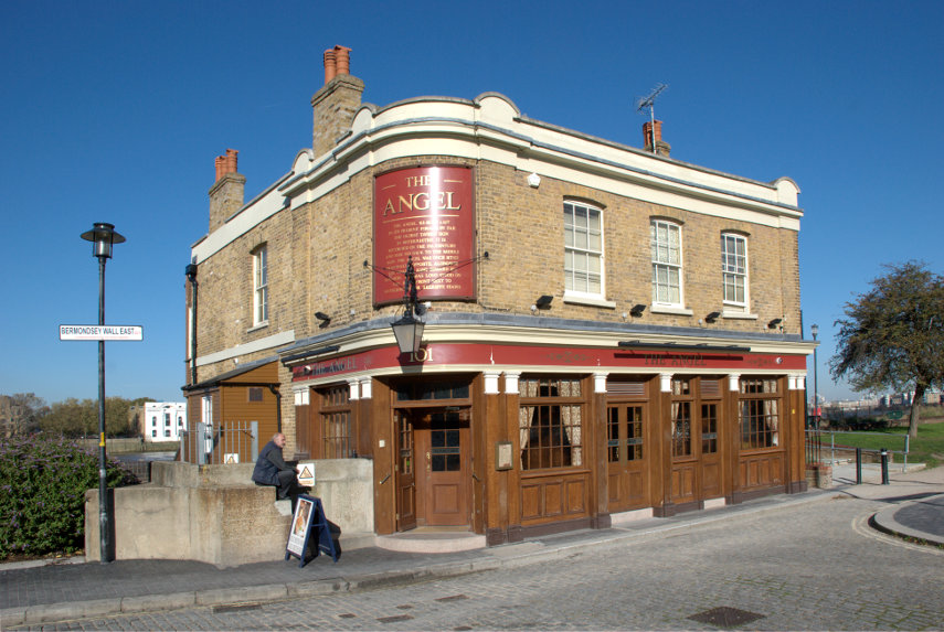 The Angel Pub, Rotherhithe, London, England, Great Britain