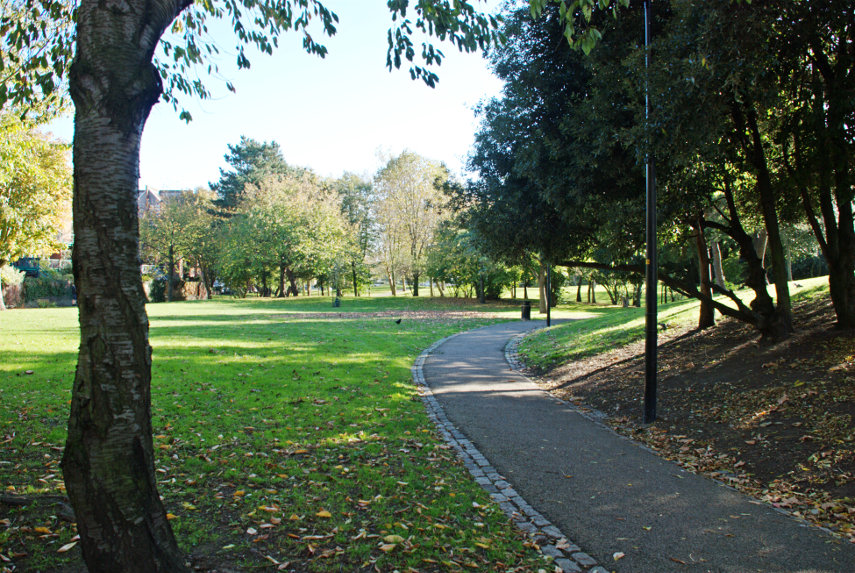 The King's Stairs Garden, Rotherhithe, London, England, Great Britain