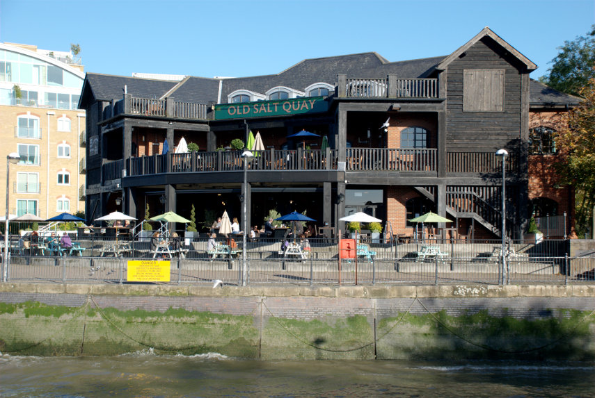 The Old Salt Quay Pub, Rotherhithe, London, England, Great Britain