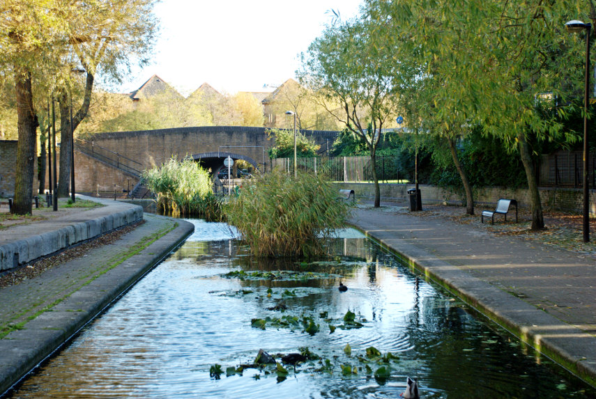 The Albion Channel, Rotherhithe, London